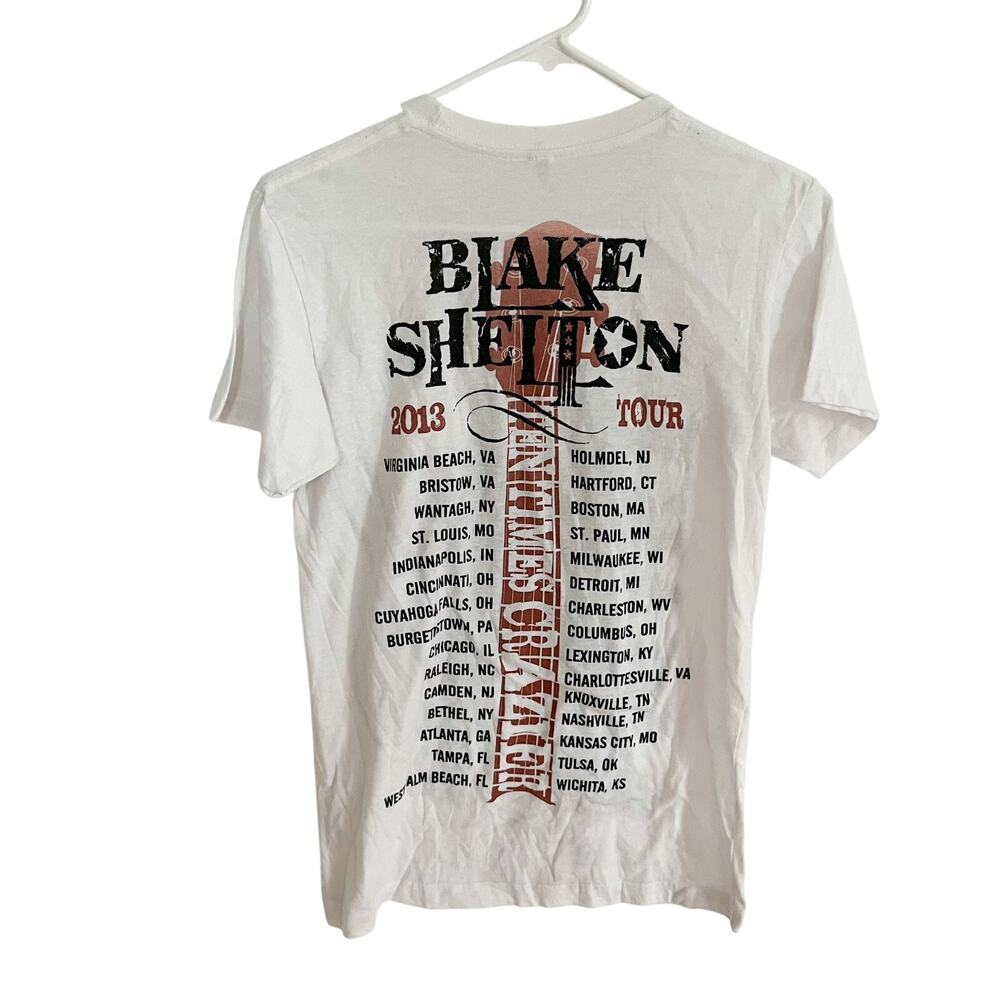 Blake Shelton 2013 Ten Times Crazier Concert Tour shirt